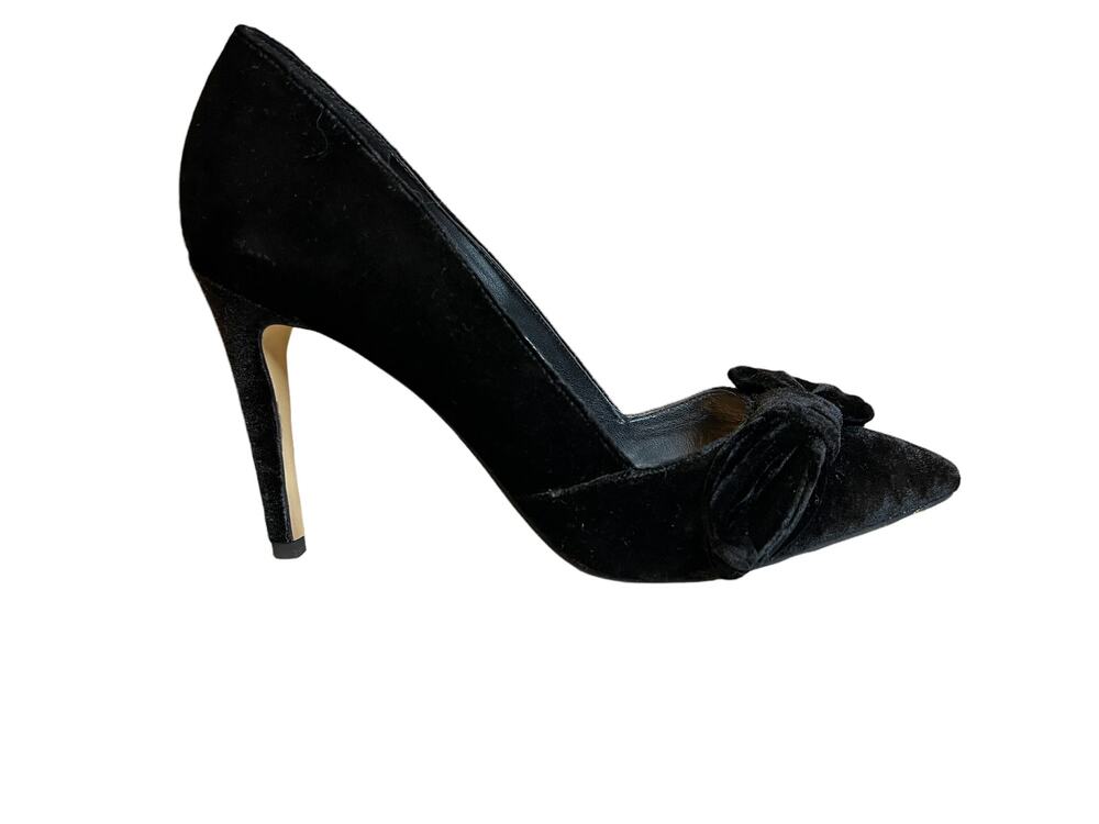 Marc Fisher Omnighta velvet bow dressy heels 8